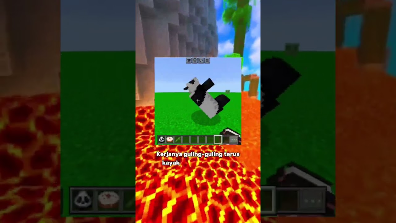 7 Sifat Panda yang ada di Minecraft #shortvideo #minecraft #panda #funny #fypシ #fyp