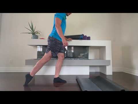 Tibialis Anterior Exercise - Dynamic Toe Drag