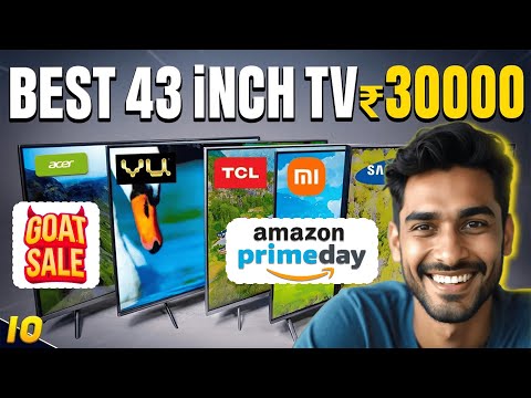 [2025]🔥BEST 43 INCH 4K TV 2025🔥Best LED TV 43 INCH IN INDIA 2025🔥BEST TV UNDER 30000