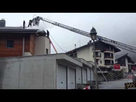 Chaletbrand in Blatten b. Naters