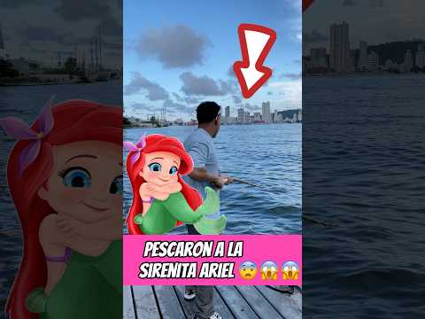 They caught the Little Mermaid Ariel 🧜‍♀️😱😱😱😱 #shorts #fyp #viralshorts #parati