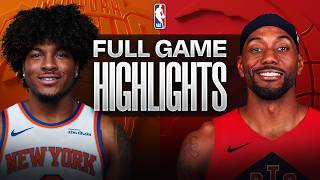 KNICKS at RAPTORS | NBA PRESEASON FULL GAME HIGHLIGHTS | October 13, 2026