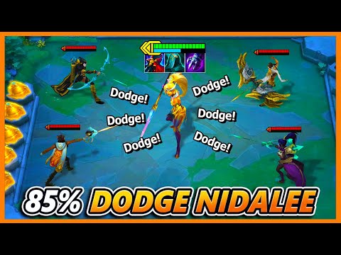 ⭐️⭐️⭐️ Nidalee Dodges EVERY Auto 85% Of The Time!