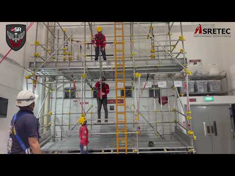 PMSE - Passing materials up the scaffold