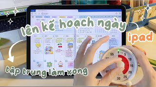 ✏️Quy trình lập kế hoạch hàng ngày trên ipad với sổ planner 2026
