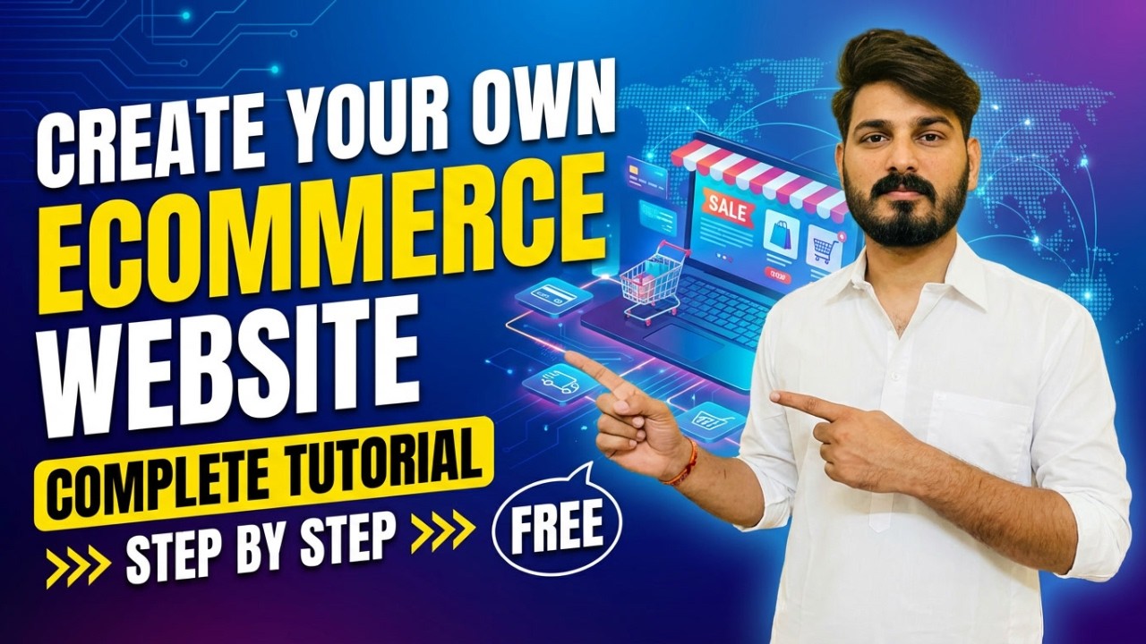 How to Build an eCommerce Website from Scratch (Complete 2026 Tutorial)