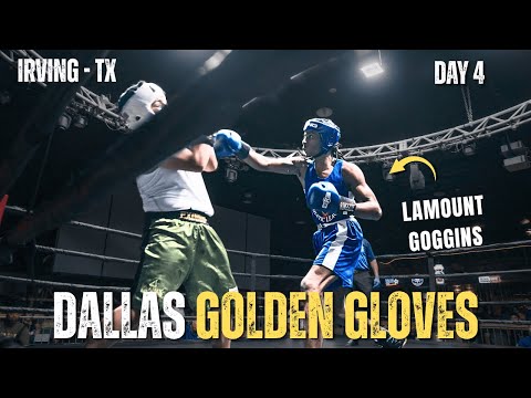 DALLAS TX Golden Gloves 2025! Amateur Boxers Compete On Day 4!