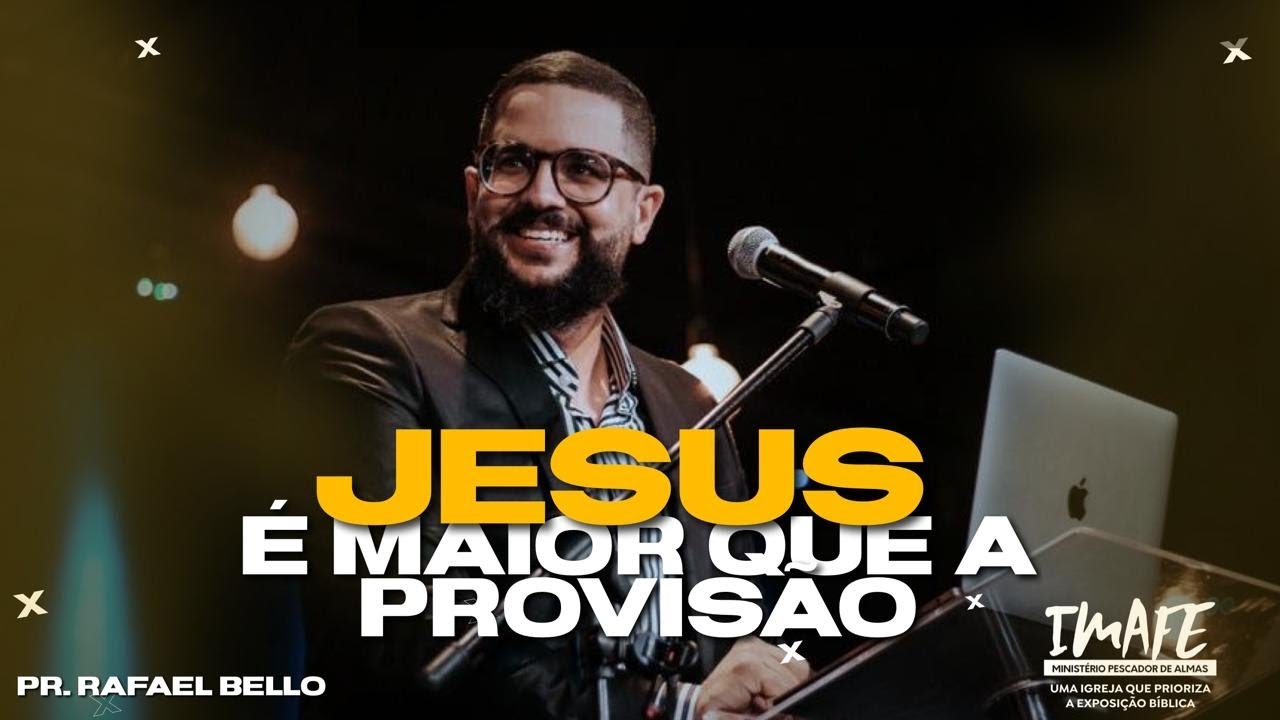 Quinta Profética | Jesus é Maior que a provisão | IMAFE | Pr. Rafael Bello | 22.07.21