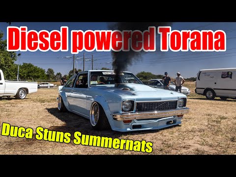 Insane Mercedes diesel-powered Holden Torana!