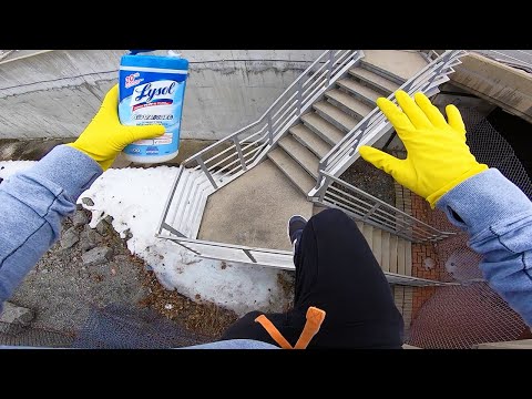 Late For Quarantine Parkour POV (Coronavirus)