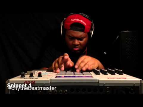 making a beat - citythebeatmaster istandard contest Mpc Finger Drumming Live Performance