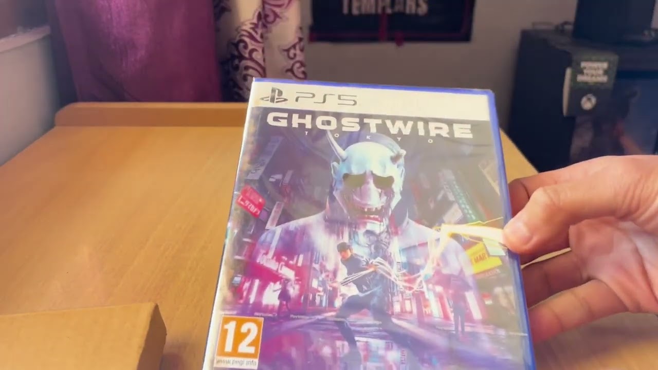 Ghostwire Tokyo Standard Edition Unboxing | Reversible Cover #tangogameworks #bethesda #playstation5