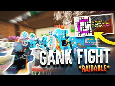LOUDEST POWER FACTION GANK FIGHT to capture CITADEL *RAIDABLE* (INSANE) | Minecraft HCF