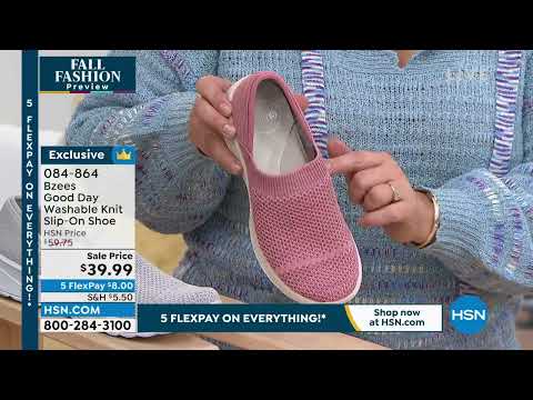 Bzees Good Day Washable Knit SlipOn Shoe