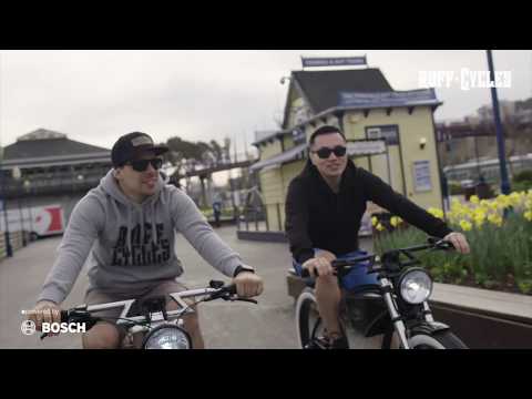 The Ruffian - Custom Cruiser E-Bikes supplied by Ridelow