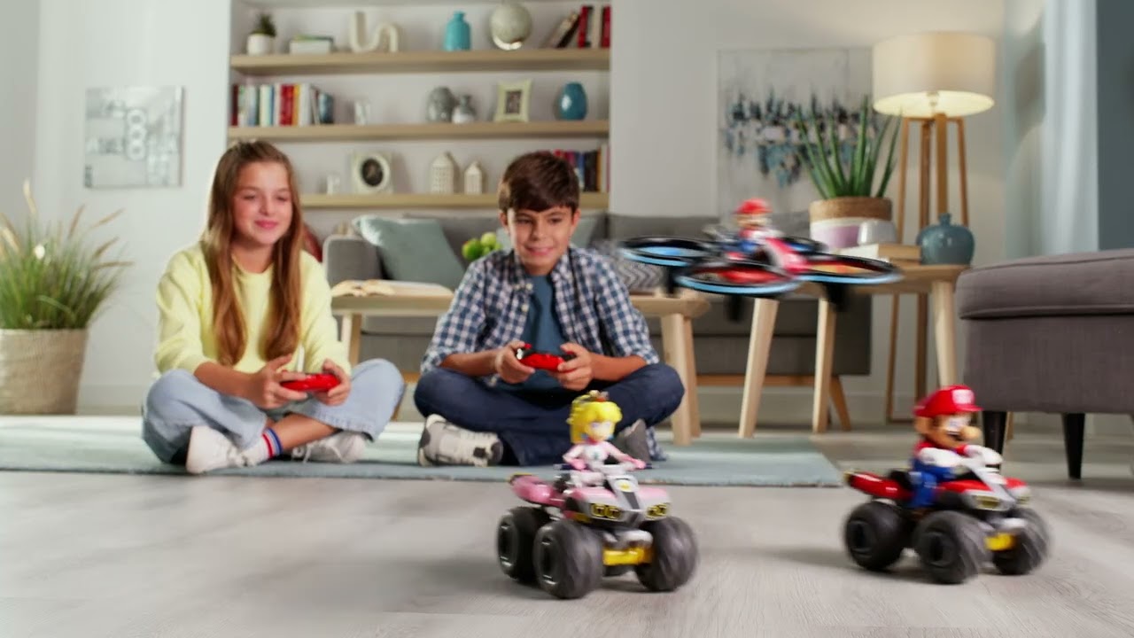 Carrera RC RC Mario Kart Quad Mario 1:40 2.4 GHz Full Function Carrera RC RC Mario Kart Quad Mario 1:40 2.4 GHz Full Function