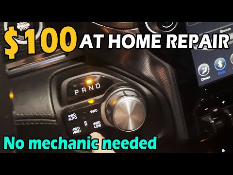 Dodge Ram 1500 4x4 4WD Light Flashing? Here's how to fix it at home (no mechanic needed)