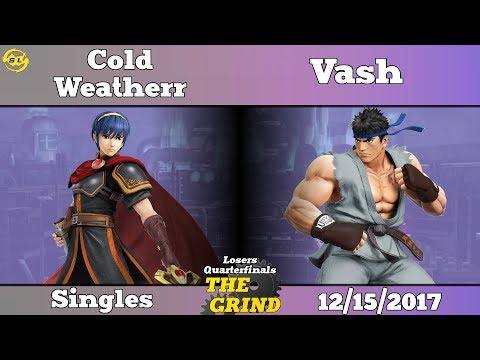 The Grind 7 SL|ColdWeatherr (Marth) vs Vash (Ryu) Losers Quarterfinals