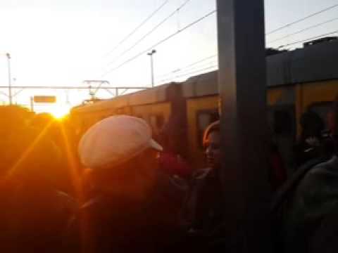 PRASA METRORAIL OVERCROWDED TRAINS IN SOUTH AFRICA