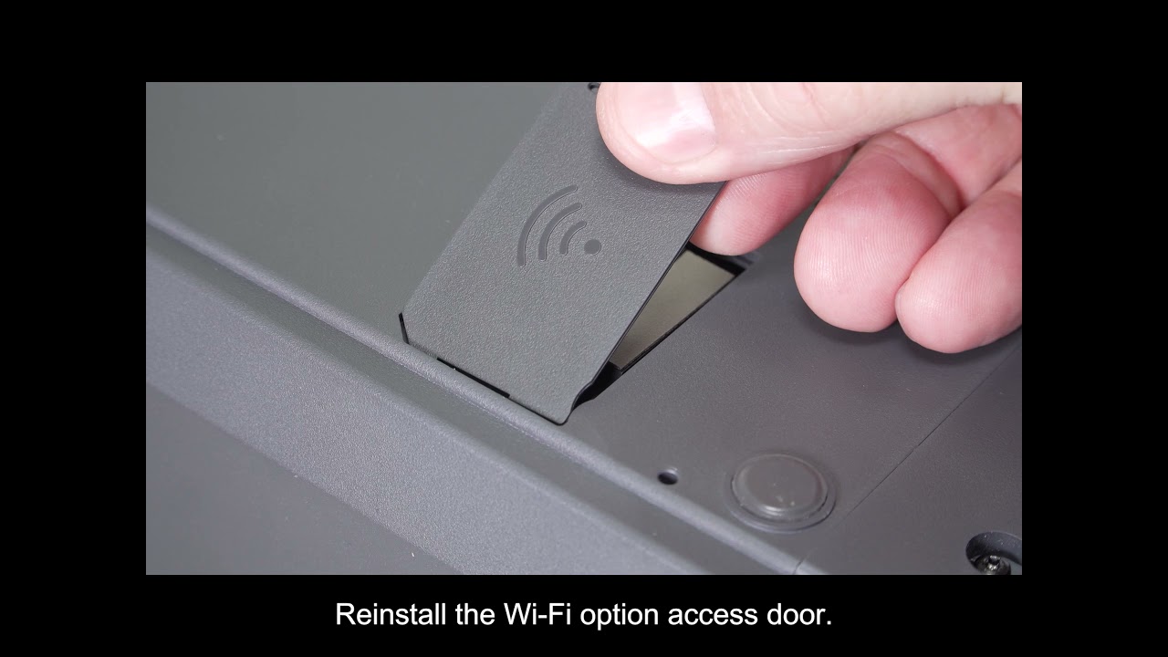 ZD421 & ZD621 - How to Install the Wifi Option