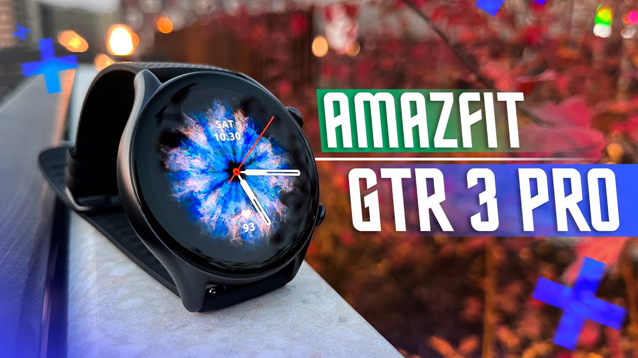 Умные часы Amazfit GTR 3 Pro, черный