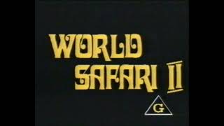 World Safari 2 - TV trailer1984