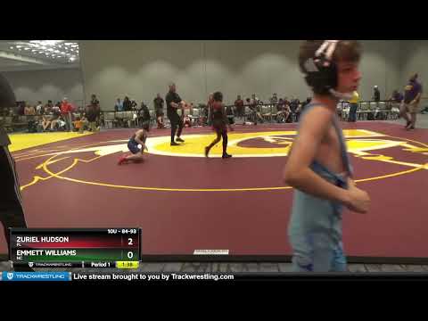 84-93 Lbs Round 1 - Emmett Williams, NC Vs Zuriel Hudson, FL Df51