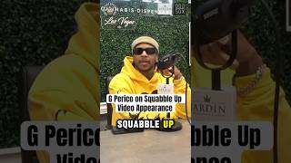 G Perico on “Squabble Up” Music Video Appearance