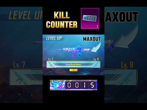 😳 M416 KILL COUNTER 🔥 PUBG MOBILE #pubgmobile