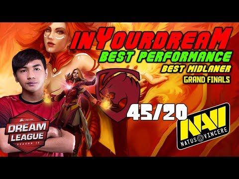 inYourdreaM  - Lina | Tigers vs NaVi - Grand Finals DreamLeague Season 10