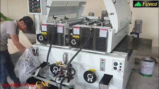 WM-213RC Sơn Rulo hai trục, cách thay màu áo cho gỗ nhanh nhất