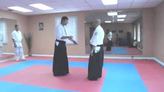 low tsuki strikes in aikilab practice