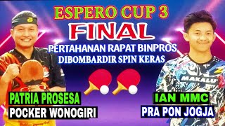 Download lagu Final Patria Prosesa Pocker Wonogiri vs ian Mmc Pra Pon Jogja 🏆🏓 Espero Cup 3 mp3