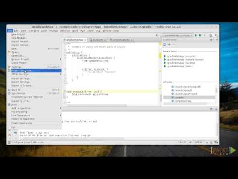 Effective Gradle Implementation Tutorial IntelliJ | packtpub com