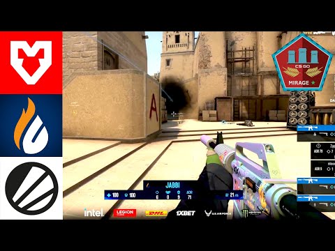 MOUZ vs CPH FLAMES [MIRAGE] | IEM DALLAS CSGO HIGHLIGHTS