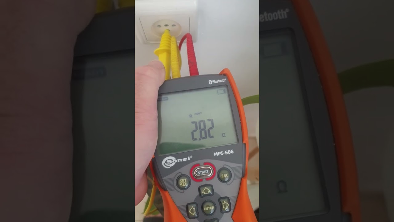 בדיקת רציפות מוליך הארקה בדירת מגורים. 