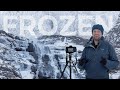 Photographing a FROZEN mountain in a savage wind