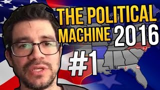Political Machine 2016 - Part 1 - TAI LOPEZ FOR PRESIDENT ★ Let's Play Political Machine 2016