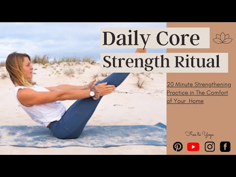 Core Strength Ritual - 20 Min Yoga Practice at Home