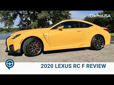 2020 Lexus RC F Performance/Premium Package Review