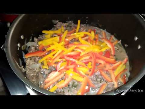 how to cook Beef Stroganoff with Mash...