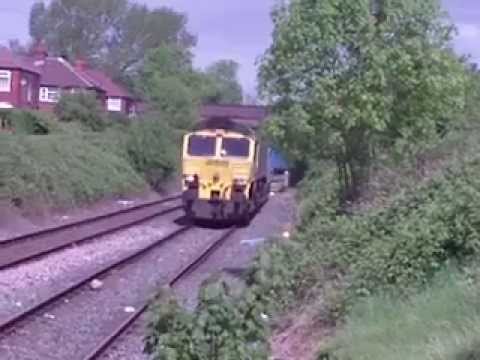 Freightliner Class 66 No 66508 on 6M05 Roxby - Northenden @ GB 872