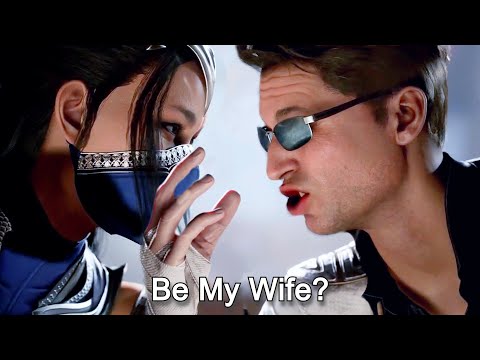 New Johnny Cage Asks Kitana To Be His Beloved One & His Ex Wife Name In Mortal Kombat 1