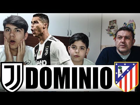 DOMINIO! RONALDO FENOMENO! JUVENTUS-ATLETICO MADRID 3-0 | LIVE REACTION