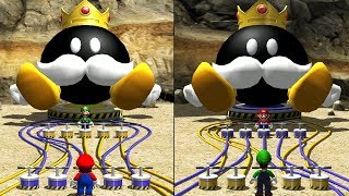 Mario Party 8 Minigames -  Duel: Mario Luigi Toad 