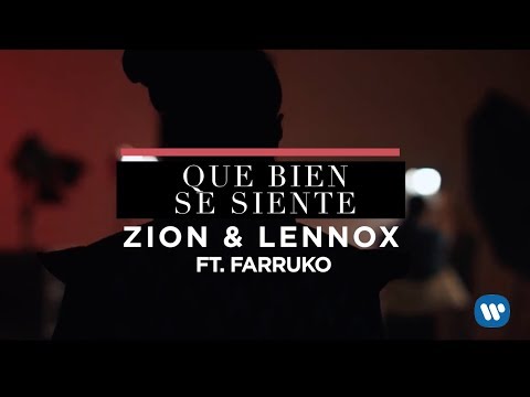 Video Que Bien Se Siente (Letra) de Zion y Lennox farruko