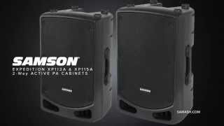 Video thumbnail for Samson Expedition XP112A & XP115A 2-Way Active PA | Quicklook by Sam Ash Direct