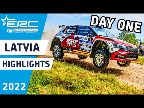 ERC Rally Highlights : ERC Tet Rally Liepāja 2022 : Saturday