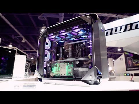 In-Win 928... This PC case is INSANE!