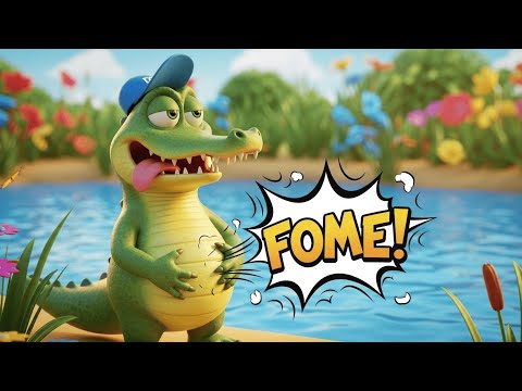 O Jacaré Foi Passear na Lagoa! | Música Divertida e Animada para Crianças